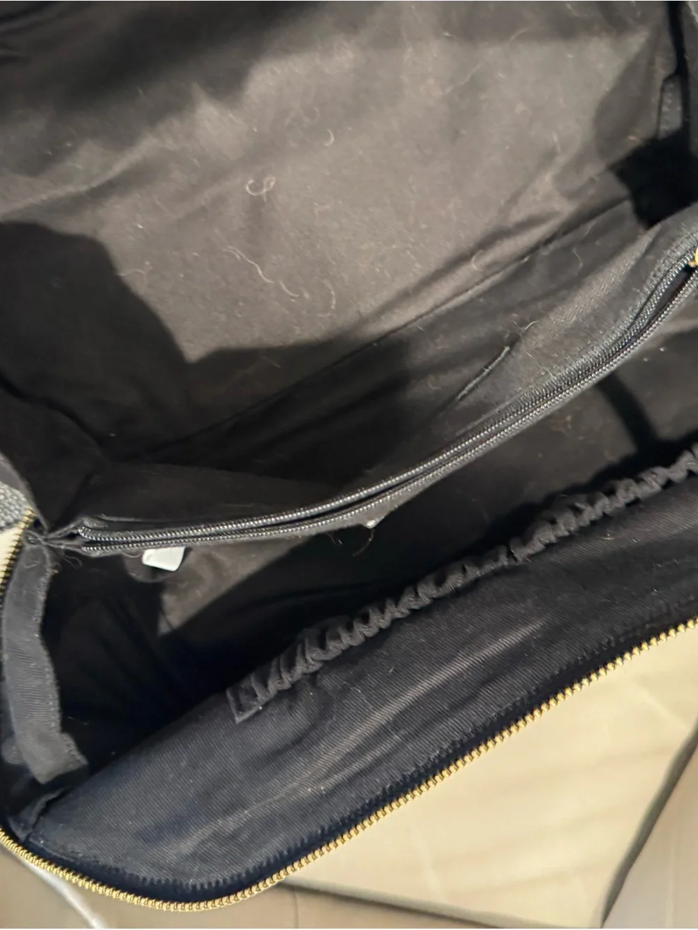 RE:designed Project 10 Leather Bag in Black/Gold - Picture 6 of 6
